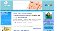 Desktop Screenshot of clinicaorensemadrid.com